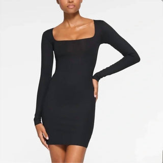 Skims - Body Vestido curto manga longa