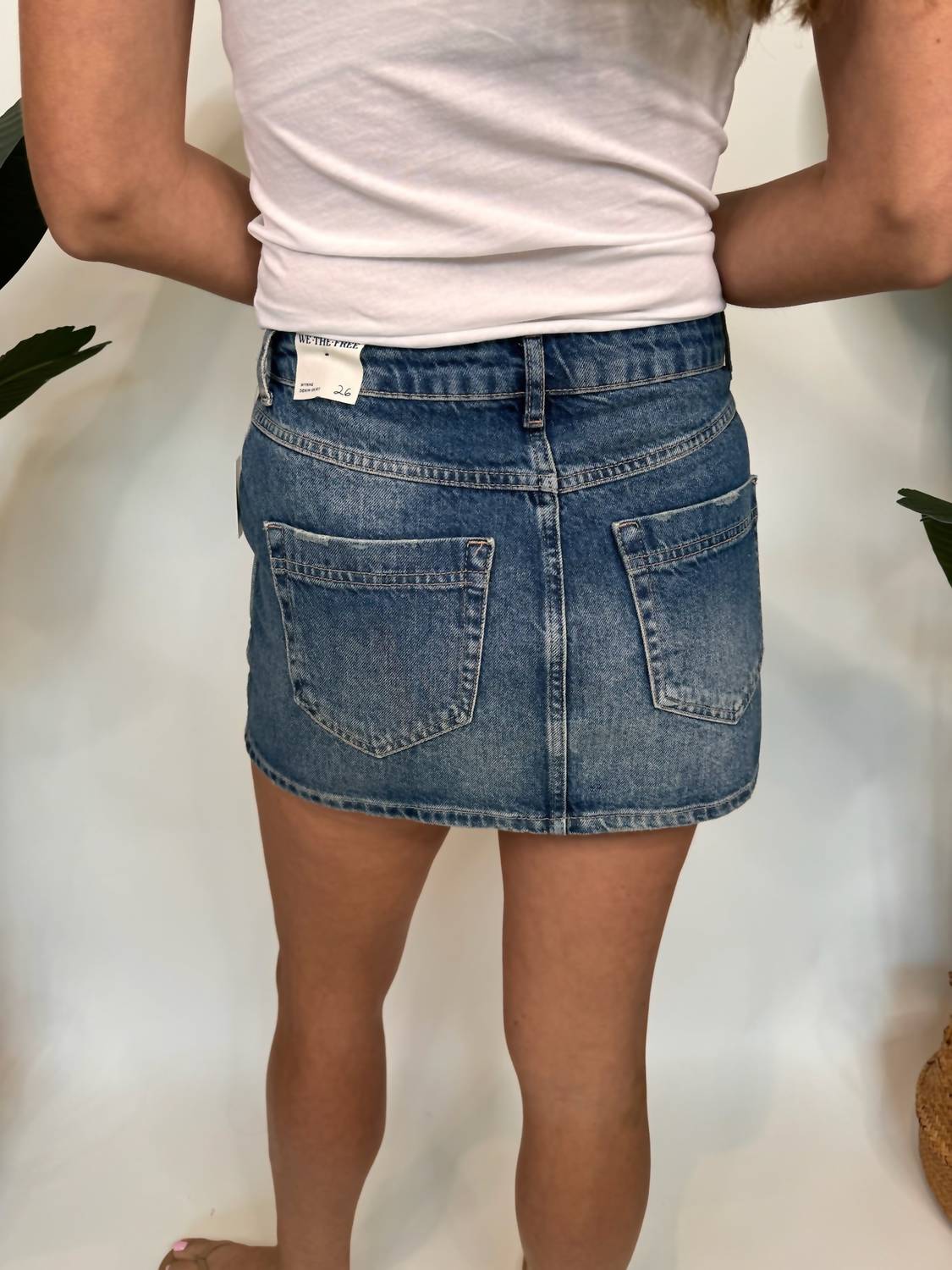 Free People - Wynne Denim Skirt