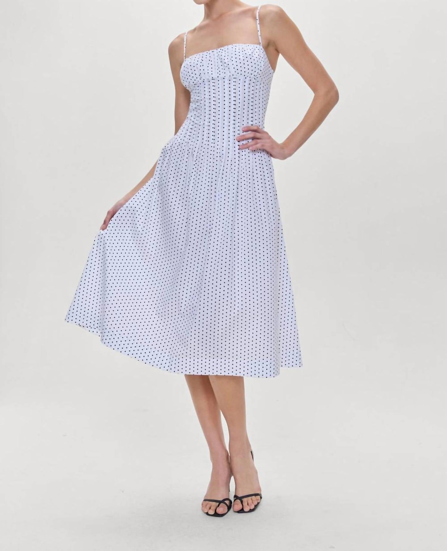 Frankies Bikinis - Reign Poplin Midi Dress