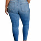 Judy Blue - Mid Rise Vintage Skinny Jeans
