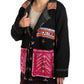 Standawt - Hand-embroidered Patches Merino Wool Coat
