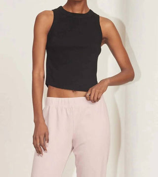 Lamade - TANQUE PARADISE CROP RIB RACERFRONT