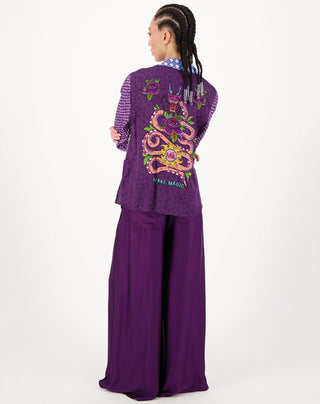 Me369 - Reyna Tie Waist Love Shirt