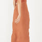Free People - Short Sleeve Side Tie Maxi Dress