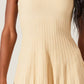 Astr - Aylin Pleated Midi Sweater Dress