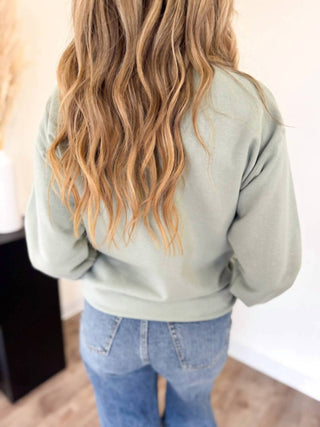 Chaudoin Creations - Ginger Christmas Tinsel Tree Sweatshirt