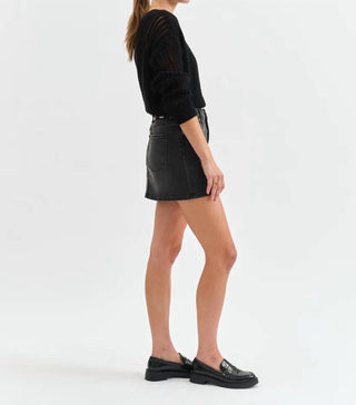 Daze - Malibu Mid Rise Denim Skirt