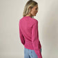 Six/Fifty - Crochet Long Sleeve Sweater