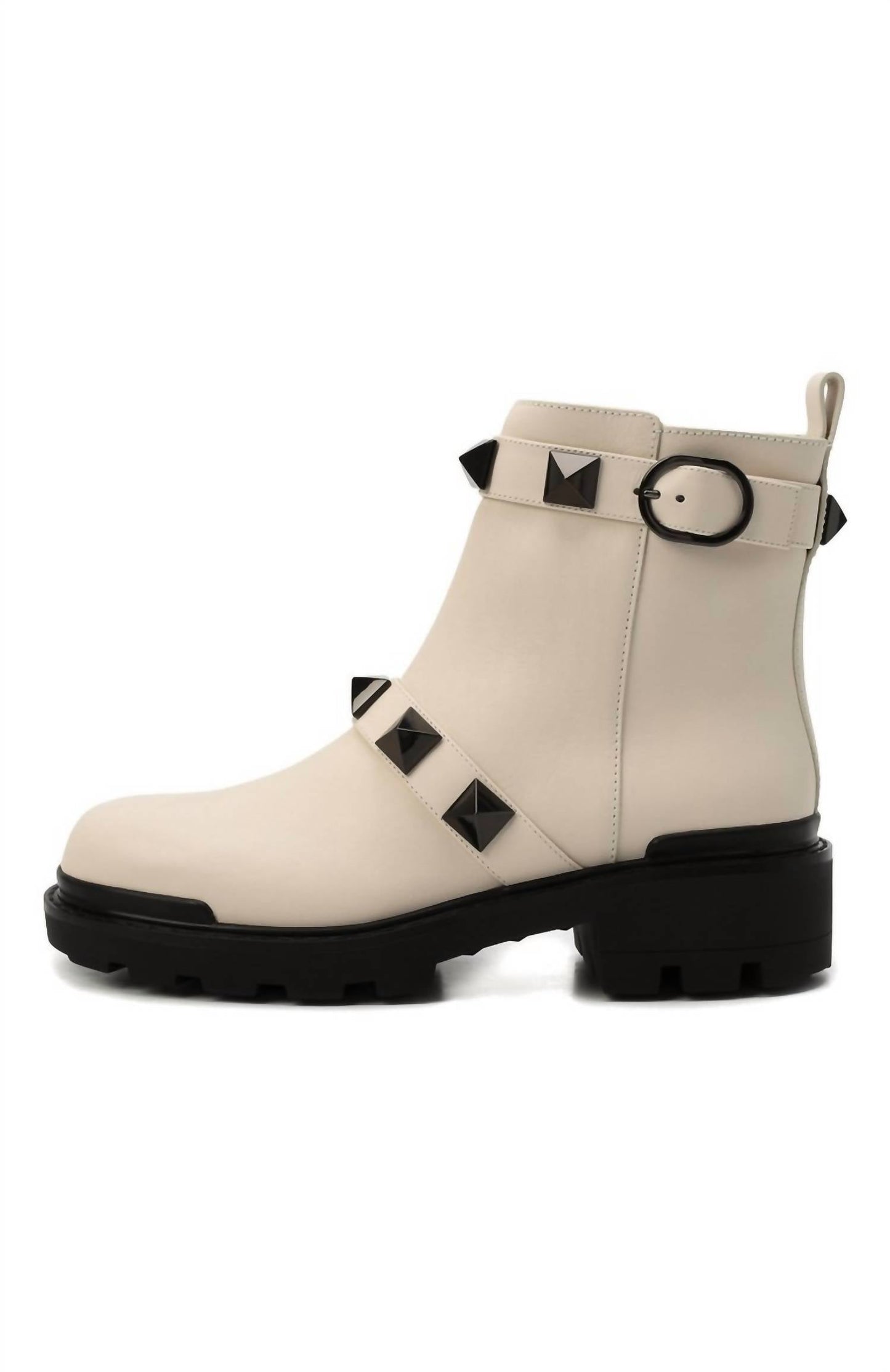 Valentino Garavani - Women's Roman Stud Leather Boots