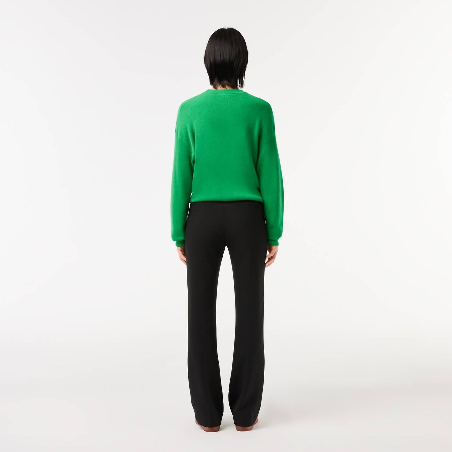 Lacoste - High Waist Flare Dress Pants