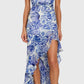 Amanda Uprichard - Marabou Chiffon Dress
