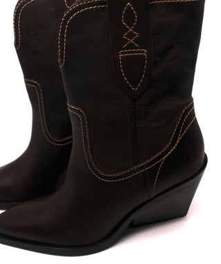 Free People - Bota Western Feminina Pitchfork Point