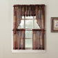 Cortina de janela Eden multicolorida tamanho 56 x 14