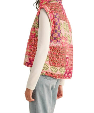 &amp;Merci - Colete acolchoado patchwork