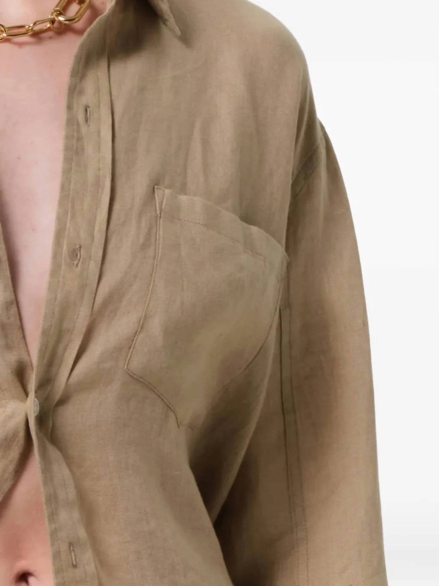 Citizens Of Humanity - Kayla Shrunken Linen Shirt
