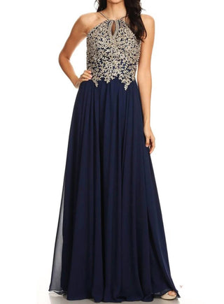 Anny Lee - Vestido de baile de chiffon