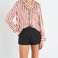 English Factory - Striped Satin Shirt