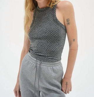 Lna - Detra Rhinestone Tank