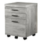 Rolling Mobile File Cabinet with Storage Drawers & Printer Stand