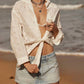 Free People - Mae Washed Eyelet Shirt
