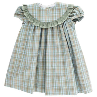 Bailey Boys - Girl's Brownstone Plaid Float Dress