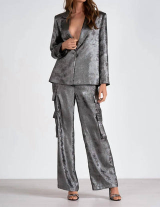 Elan - Blazer de lapela larga
