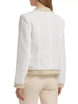 L'Agence - Jaqueta jeans Agnes Tweed