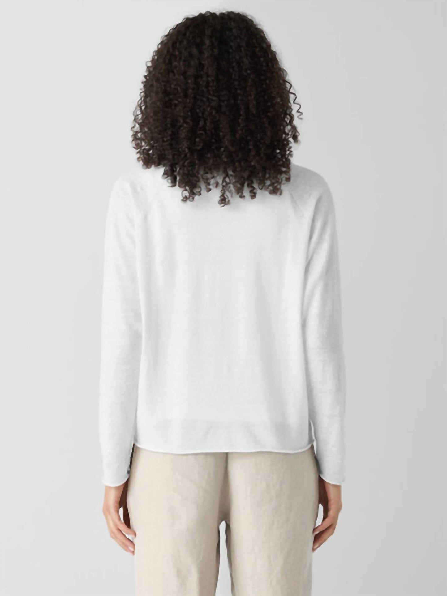 Eileen Fisher - Raglan Sleeve Linen Cardigan