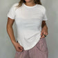 Free People - Be My Baby Pointelle Short Sleeve Top