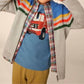 Tea Collection - Striped Traveler Zip Sweater
