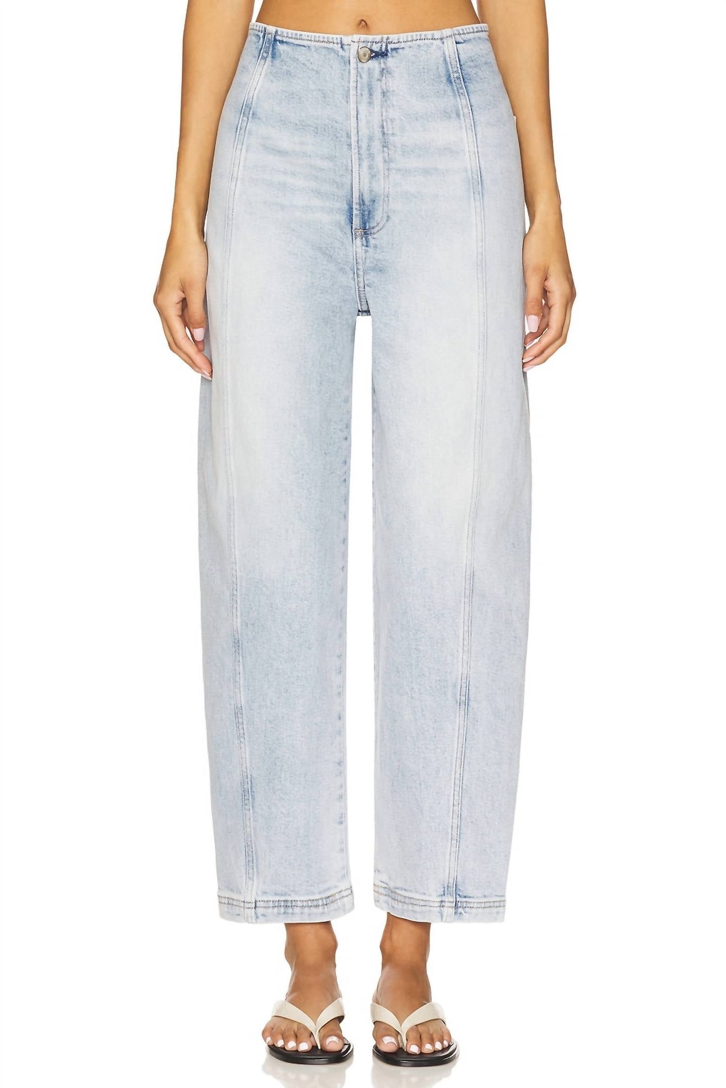 Pistola - Blair High Rise Seamed Barrel Jeans