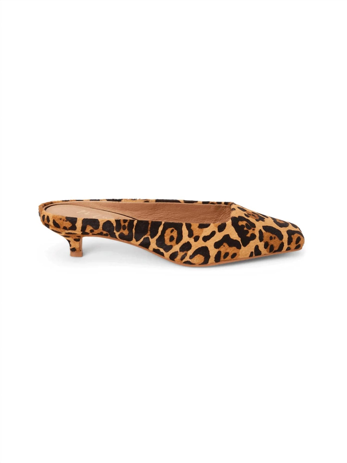 Matisse - Women's Classy Leopard Heeled Mule