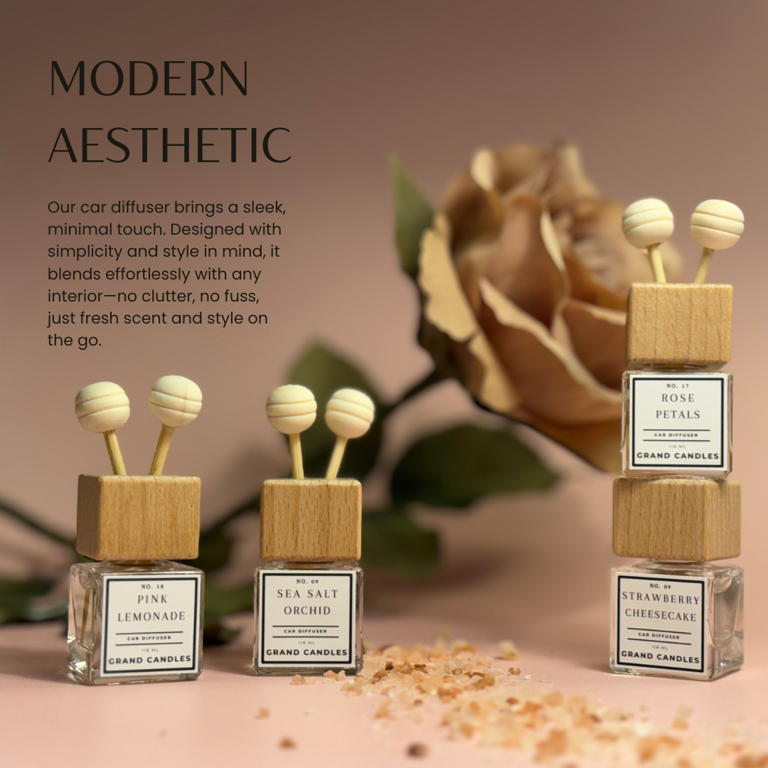 Beachwood + Sea Salt Car Diffuser