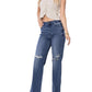Judy Blue - Knee Destroy Straight Jeans