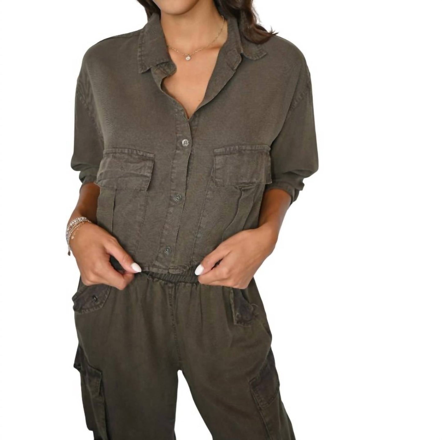 Vintage Havana - Rory Button-Up