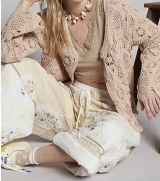 Pol - Cardigan de Crochê