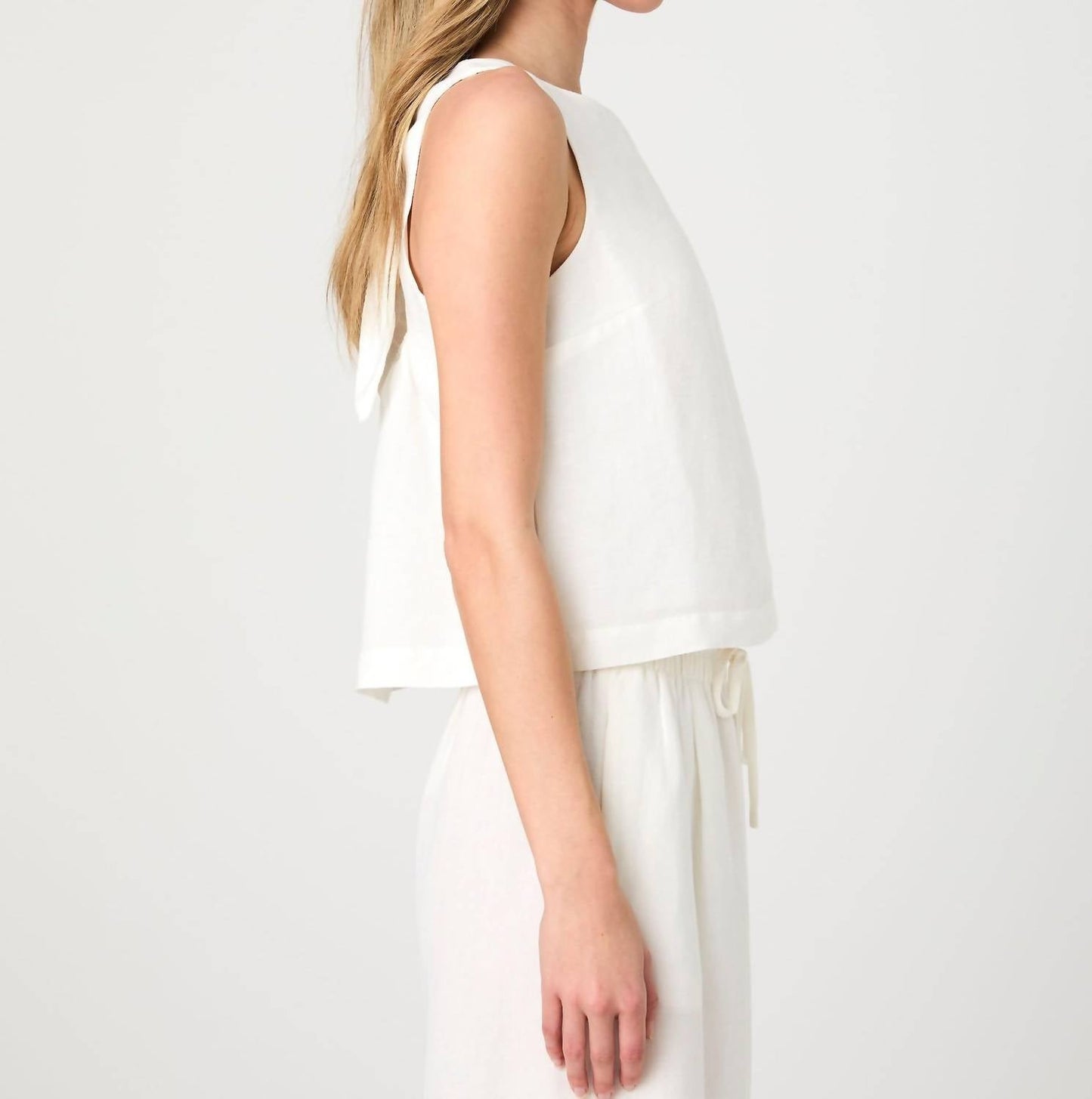 French Connection - Birdie Linen Swing Top