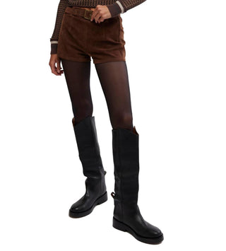 Free People - Suéter curto com punho de jogador