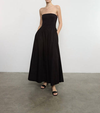 Enza Costa - COTTON RESORT STRAPLESS DRESS