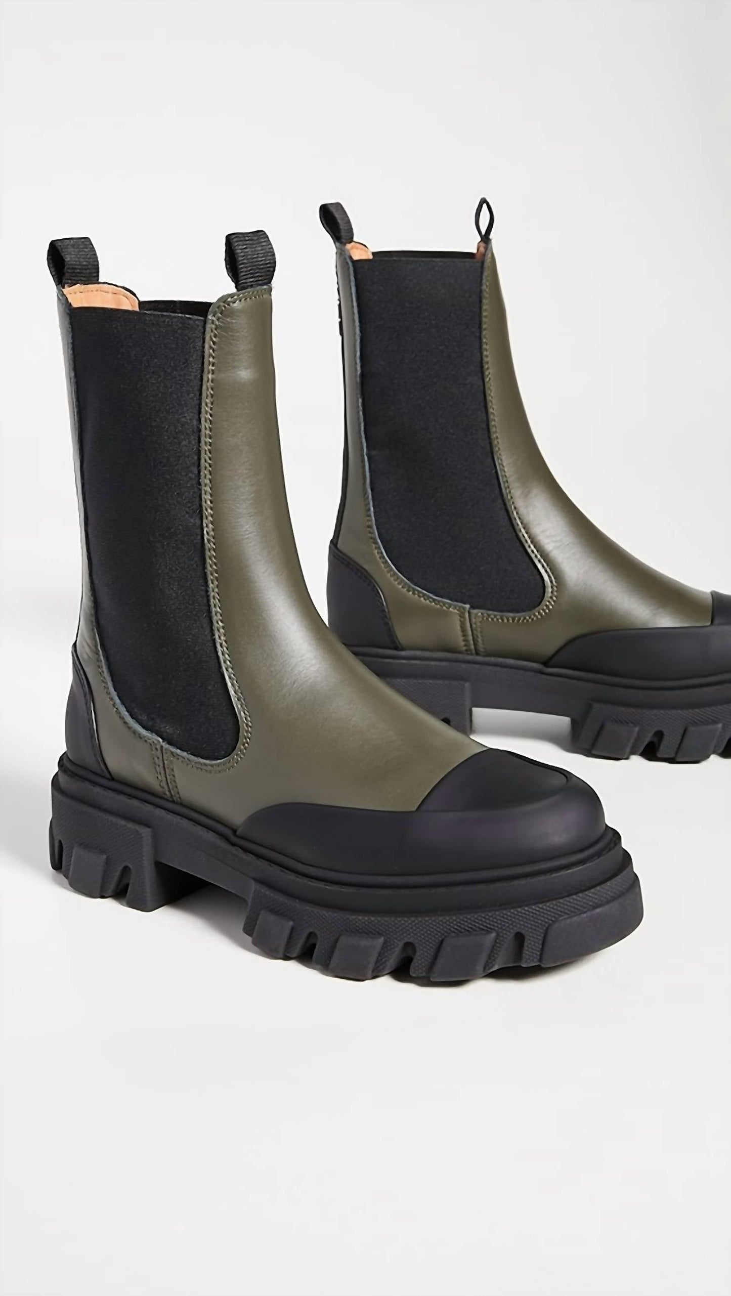Ganni - Women's Mid Chelsea Boots