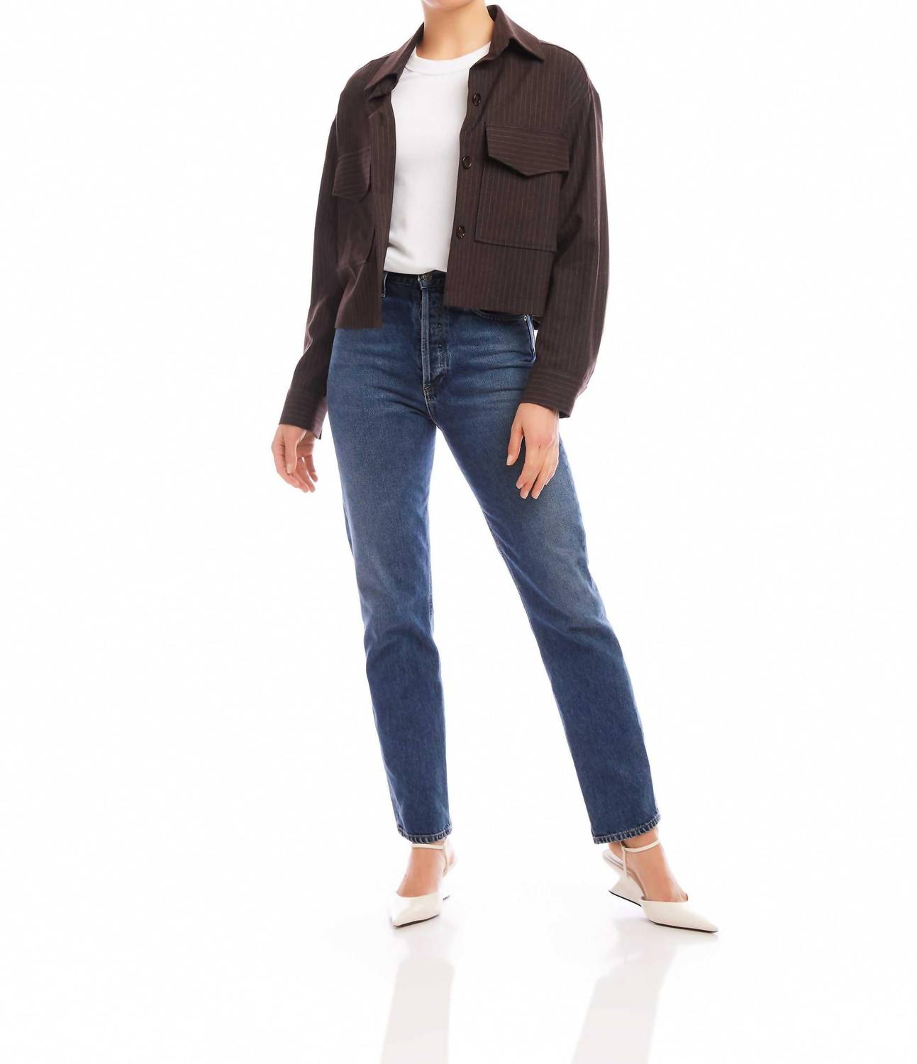 Fifteen Twenty - Boxy Fit Short Jacket