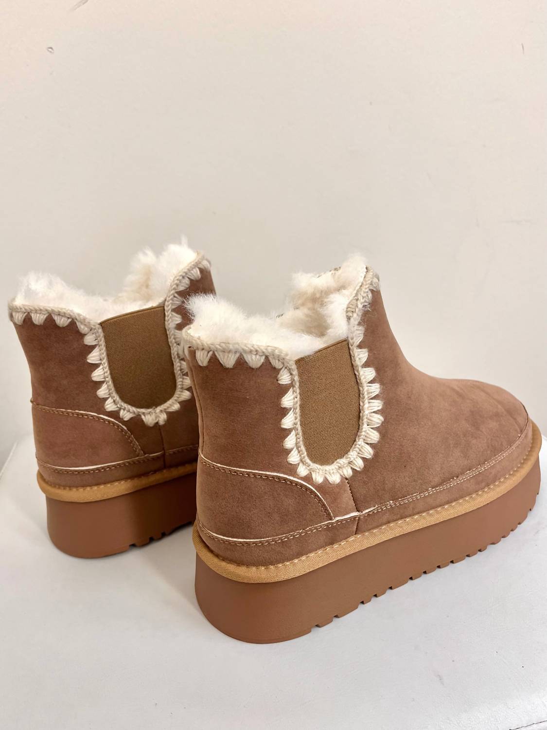 Ccocci - Women's Sherpa Platform Boot