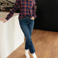 Ninexis - Grid Girl Button Down Shirt