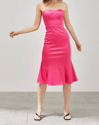 Do+Be - Vestido midi trompete tubo