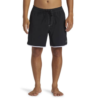 Quiksilver - Shorts de Vôlei Híbridos Scallop