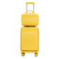 14'/20' 2-Piece ABS Spinner Wheel Luggage Set with Combination Lock