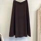 Allude - Midi Flare Knit Skirt