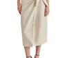 Steve Madden - Navia Faux Leather Midi Skirt