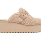 Dolce Vita - Women's Lelani Plush Platform Slip On Sandal