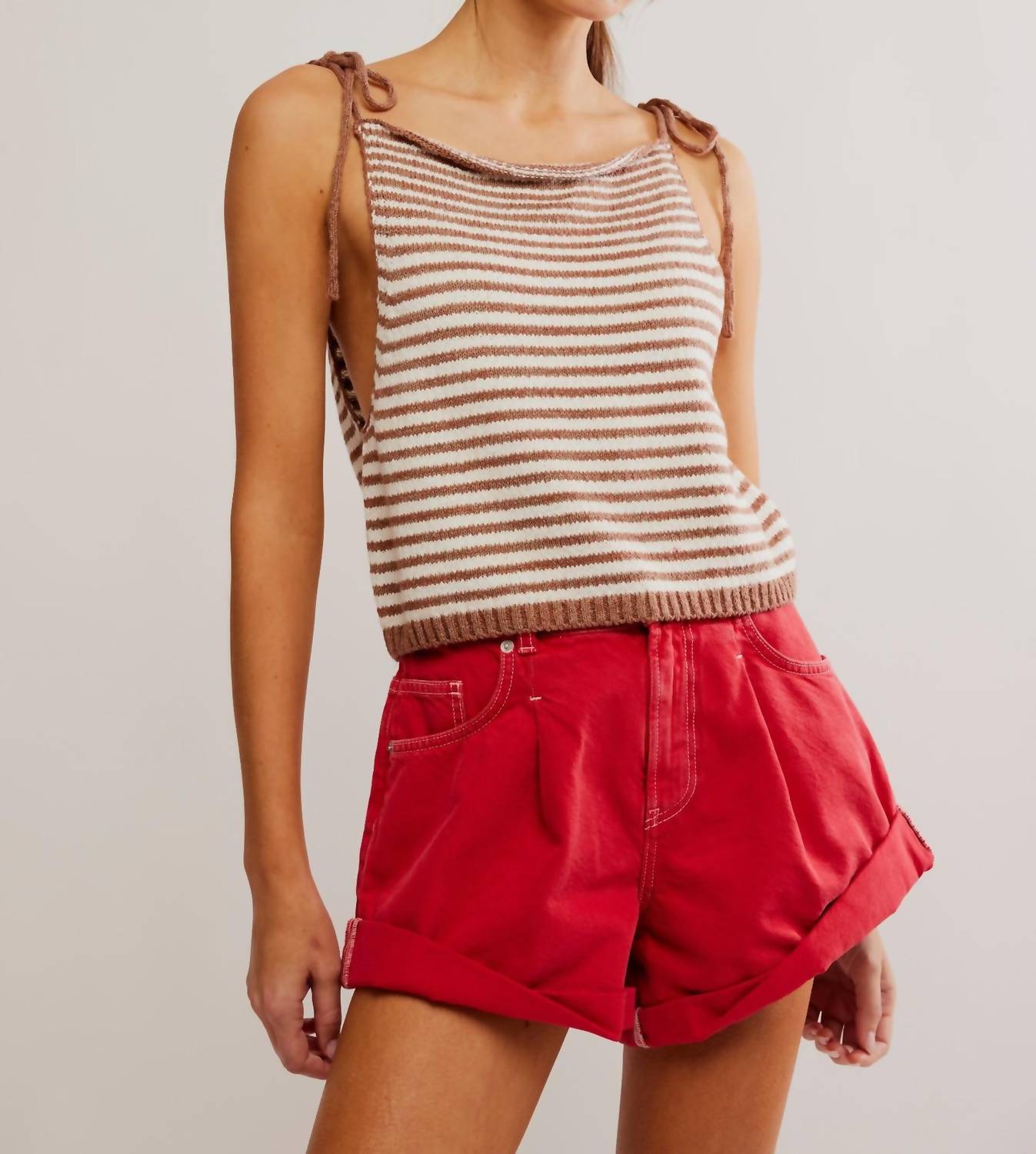 Free People - Claire Knit Tank Top